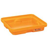 Spilltrau for laboratorium, firkantet, 10 L - Manutan Expert